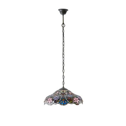 Endon 64325 - Lestenec na verigi SULLIVAN 1xE27/60W/230V, premer 40 cm