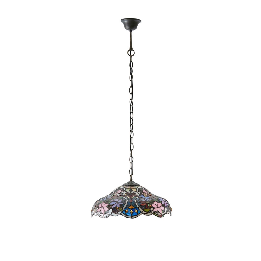 Endon 64325 - Lestenec na verigi SULLIVAN 1xE27/60W/230V, premer 40 cm