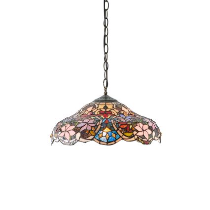 Endon 64325 - Lestenec na verigi SULLIVAN 1xE27/60W/230V, premer 40 cm