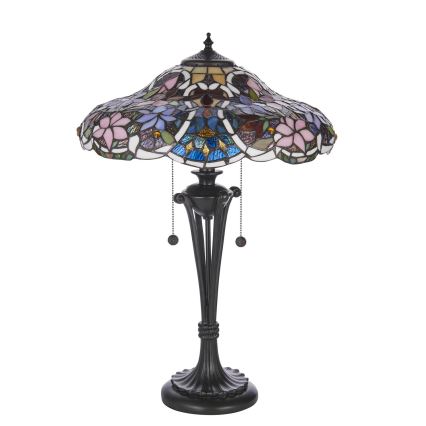 Endon 64326 - Namizna svetilka SULLIVAN 2xE27/60W/230V pr. 40 cm