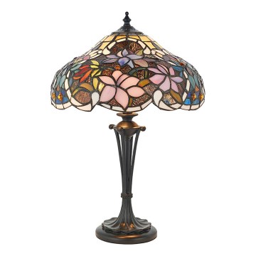 Endon 64327 - Namizna svetilka SULLIVAN 2xE14/40W/230V pr. 30 cm