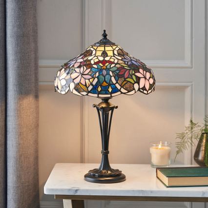 Endon 64327 - Namizna svetilka SULLIVAN 2xE14/40W/230V pr. 30 cm