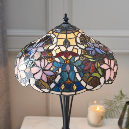 Endon 64327 - Namizna svetilka SULLIVAN 2xE14/40W/230V pr. 30 cm