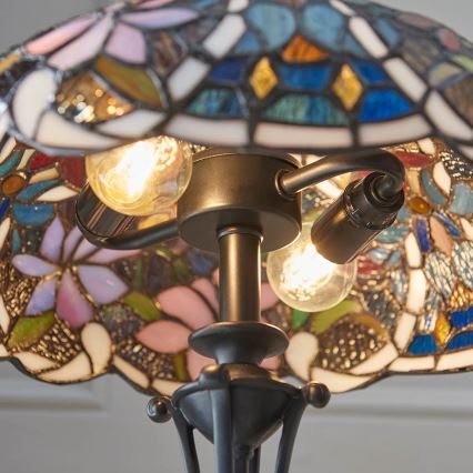 Endon 64327 - Namizna svetilka SULLIVAN 2xE14/40W/230V pr. 30 cm