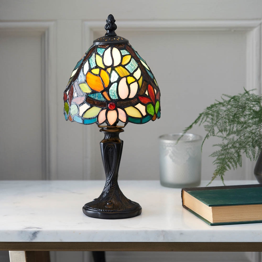 Endon 64331 - Namizna svetilka SYLVETTE 1xE14/40W/230V pr. 15 cm