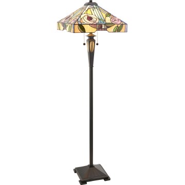Endon 64383 - Stoječa svetilka WILLIOW 2xE27/60W/230V Ø 42,5 cm