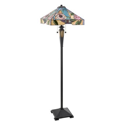 Endon 64383 - Stoječa svetilka WILLIOW 2xE27/60W/230V Ø 42,5 cm