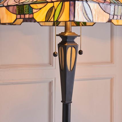 Endon 64383 - Stoječa svetilka WILLIOW 2xE27/60W/230V Ø 42,5 cm