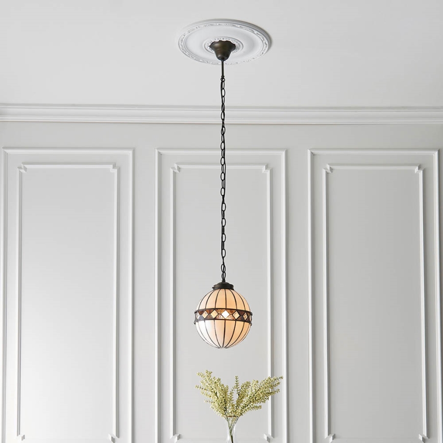 Endon 67044 - Lestenec na verigi FARGO 1xE14/40W/230V pr. 25,5 cm