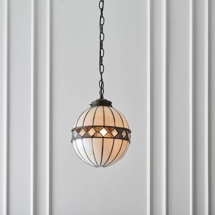 Endon 67044 - Lestenec na verigi FARGO 1xE14/40W/230V pr. 25,5 cm
