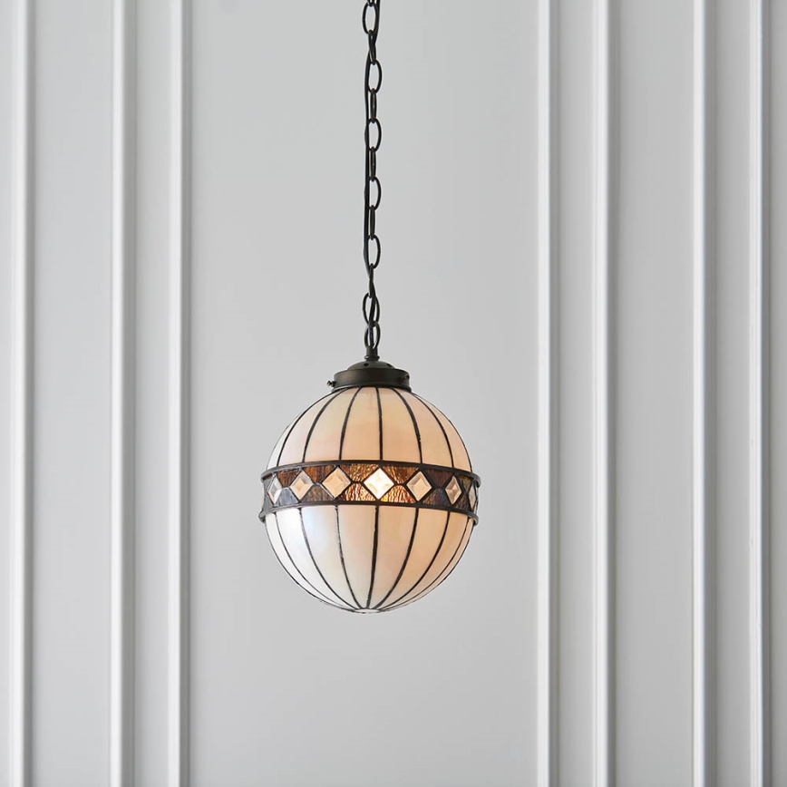 Endon 67044 - Lestenec na verigi FARGO 1xE14/40W/230V pr. 25,5 cm