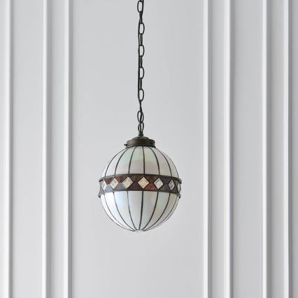 Endon 67044 - Lestenec na verigi FARGO 1xE14/40W/230V pr. 25,5 cm