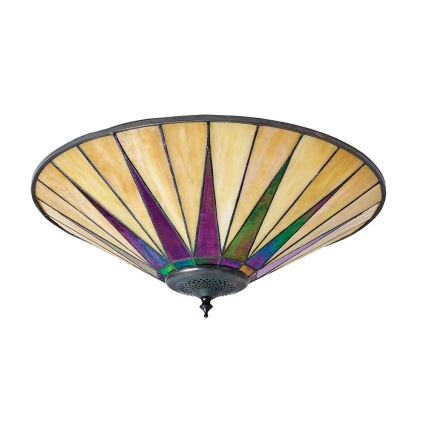 Endon 70240 - Stropna svetilka DARK STAR 2xE27/40W/230V pr. 49 cm