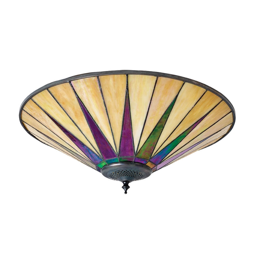 Endon 70240 - Stropna svetilka DARK STAR 2xE27/40W/230V pr. 49 cm