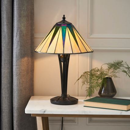 Endon 70367 - Namizna svetilka DARK STAR 1xE14/40W/230V pr. 30 cm