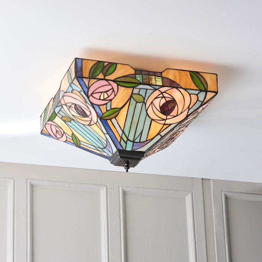 Endon 70698 - Stropna svetilka WILLOW 2xE27/60W/230V