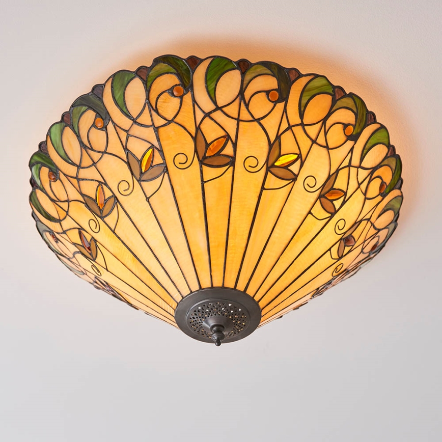 Endon 70706 - Stropna svetilka JAMELIA 2xE27/60W/230V pr. 50 cm