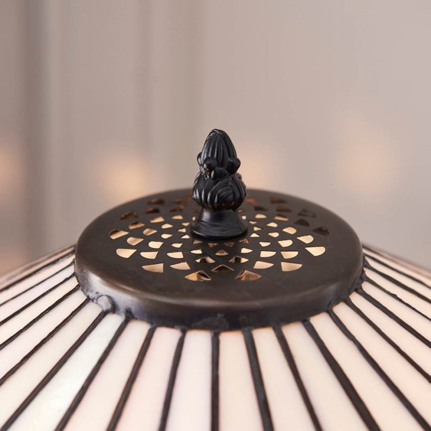 Endon 70935 - Namizna Tiffany svetilka FARGO 2xE27/60W/230V premer 41,5 cm