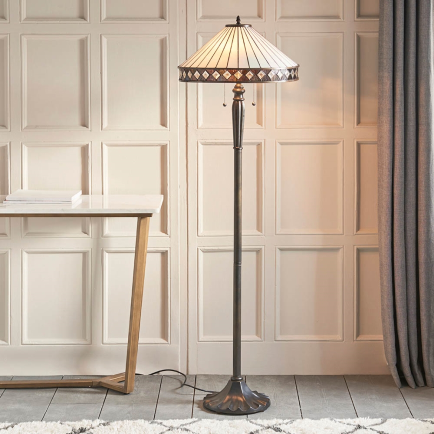 Endon 70936 - Talna svetilka FARGO 2xE27/60W/230V premer 50 cm