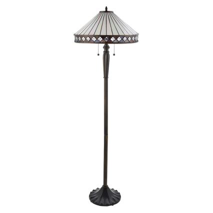Endon 70936 - Talna svetilka Tiffany FARGO, 2xE27/60W/230V, premer 50 cm