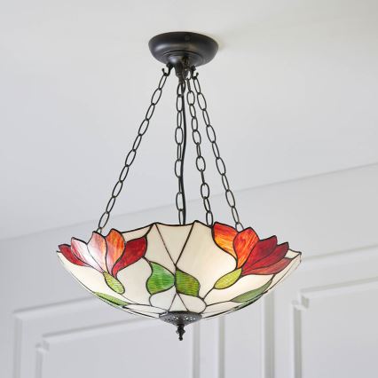Endon 70946 - Lestenec na verigi BOTANICA 3xE27/60W/230V pr. 45 cm