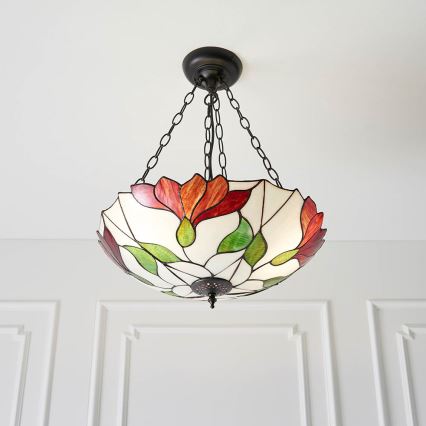 Endon 70946 - Lestenec na verigi BOTANICA 3xE27/60W/230V pr. 45 cm