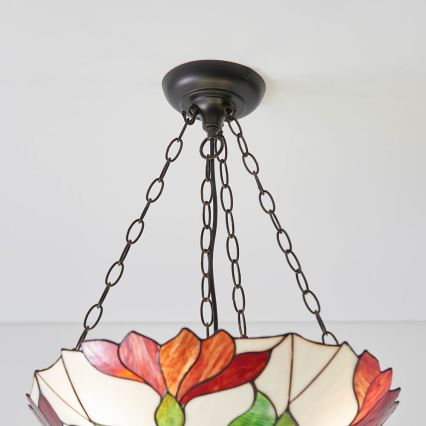 Endon 70946 - Lestenec na verigi BOTANICA 3xE27/60W/230V pr. 45 cm