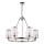 Endon 74128 - Lestenec na verigi EASTON 6xE14/6W/230V sijajni krom
