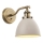 Endon 76330 - Stenski reflektor FRANKLIN 1xE14/40W/230V medenina/taupe