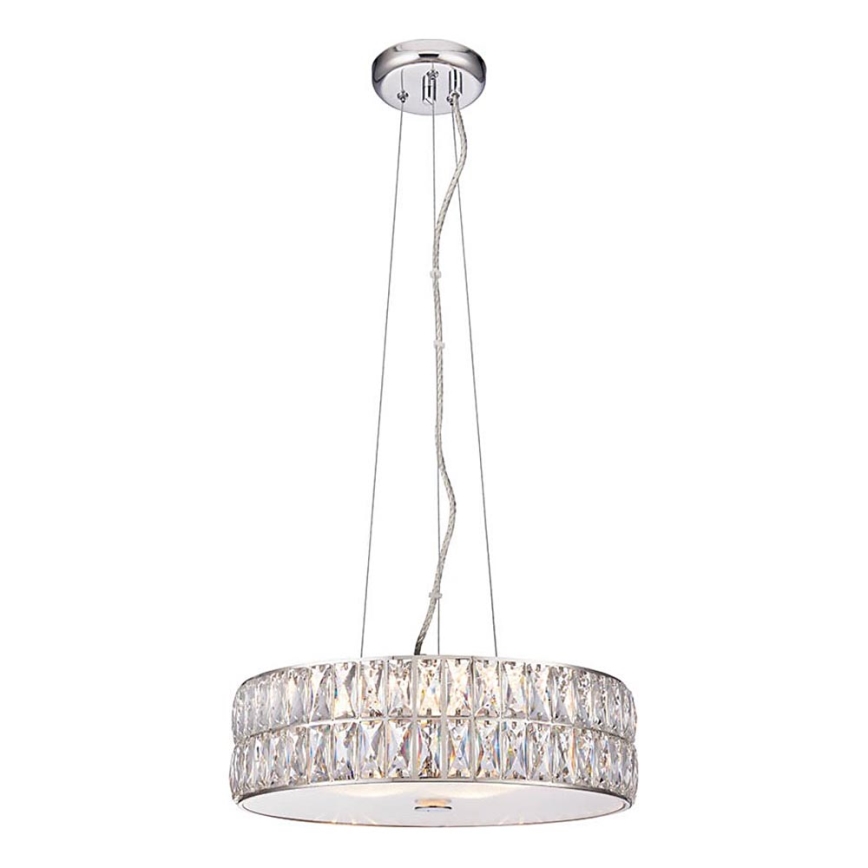 Endon 76513 - LED lestenec na žici VERINA 5xLED/5W/230V sijajni krom