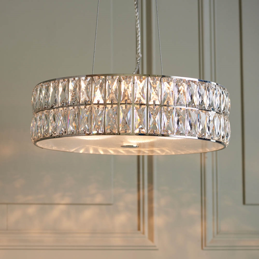 Endon 76513 - LED lestenec na žici VERINA 5xLED/5W/230V sijajni krom