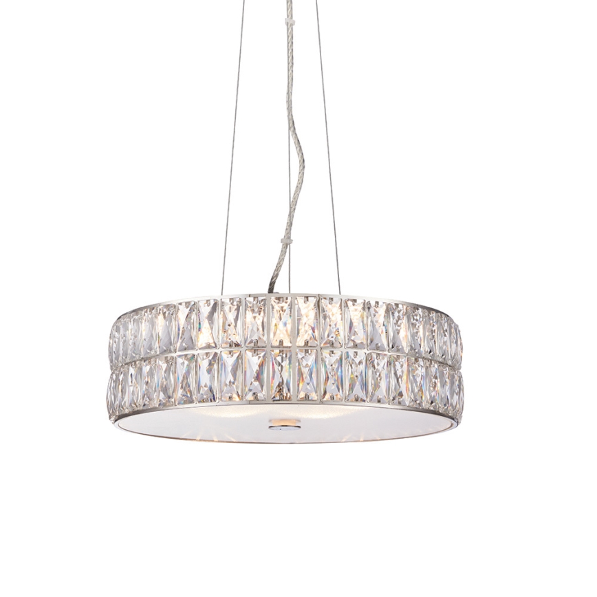 Endon 76513 - LED lestenec na žici VERINA 5xLED/5W/230V sijajni krom