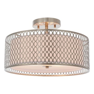 Endon 81966 - Nadgradni lestenec CORDERO 3xE27/10W/230V mat krom