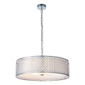 Endon 81969 - Lestenec na verigi CORDERO 3xE27/10W/230V mat krom