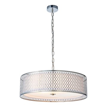 Endon 81969 - Lestenec na verigi CORDERO 3xE27/10W/230V mat krom