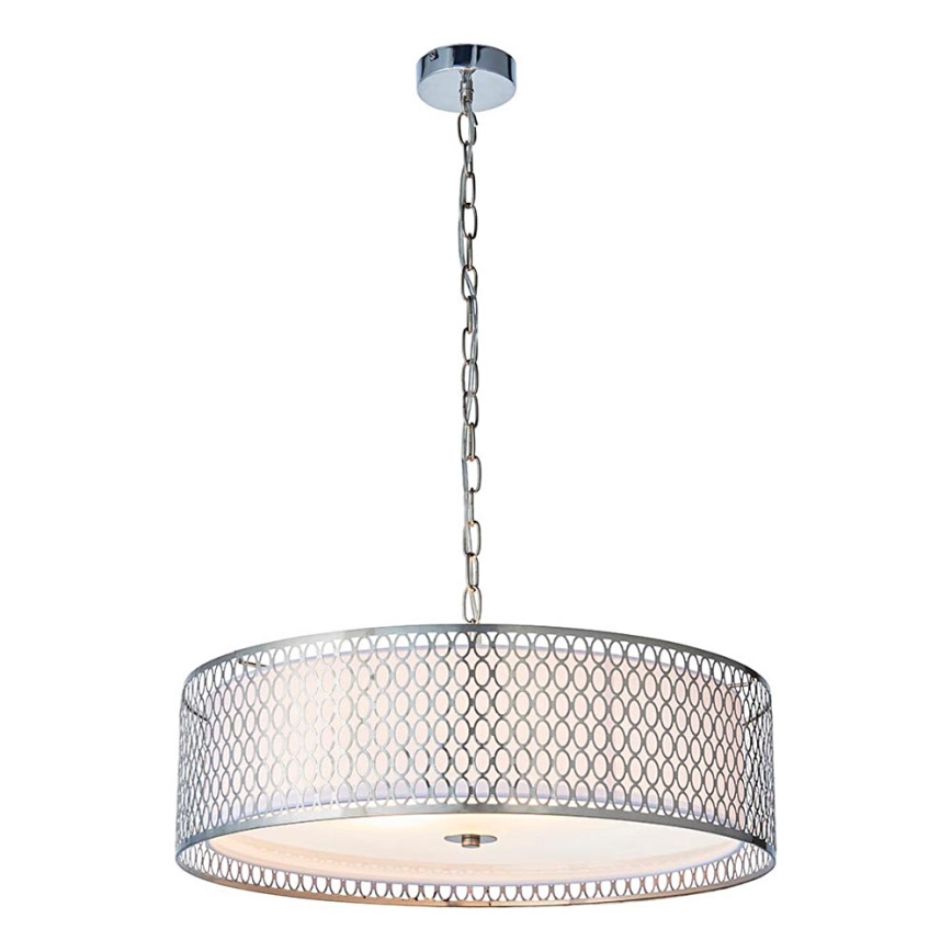 Endon 81969 - Lestenec na verigi CORDERO 3xE27/10W/230V mat krom
