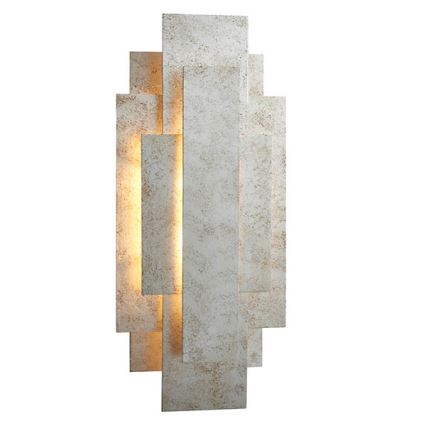Endon 90451 - Stensko svetilo ALZARE 2xG9/3W/230V bela patina