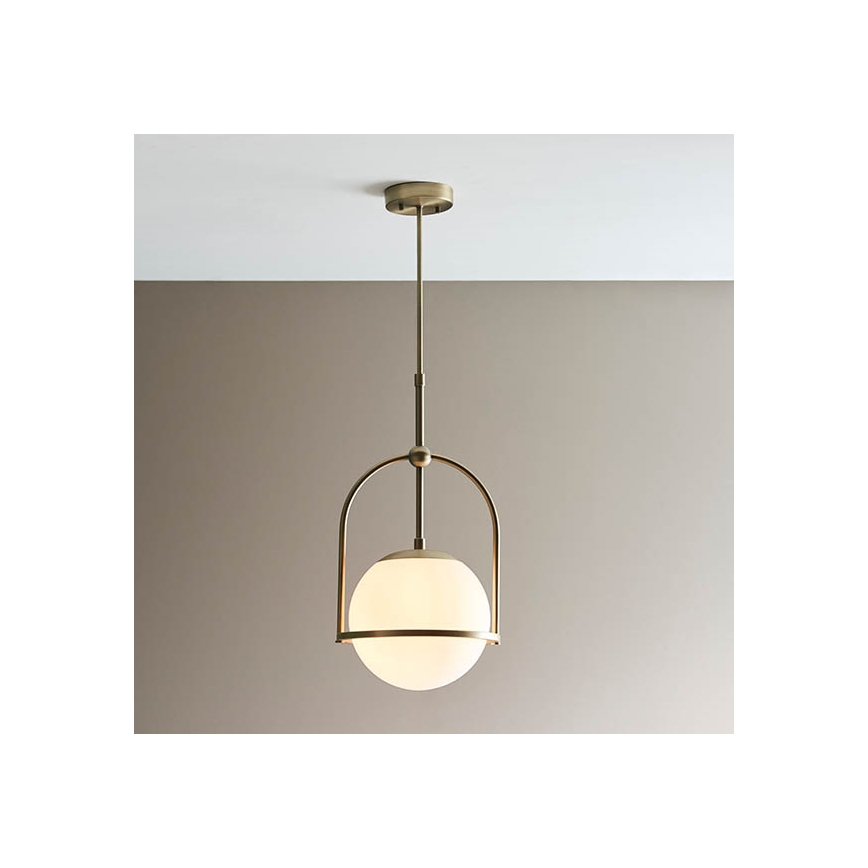 Endon 90844 - Lestenec na drogu ONTARIO 1xE27/10W/230V medenina