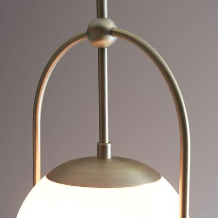 Endon 90844 - Lestenec na drogu ONTARIO 1xE27/10W/230V medenina
