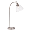Endon 91740 - Namizna svetilka HANSEN 1xE14/40W/230V mat krom