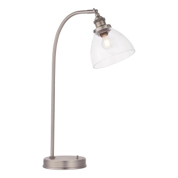 Endon 91740 - Namizna svetilka HANSEN 1xE14/40W/230V mat krom