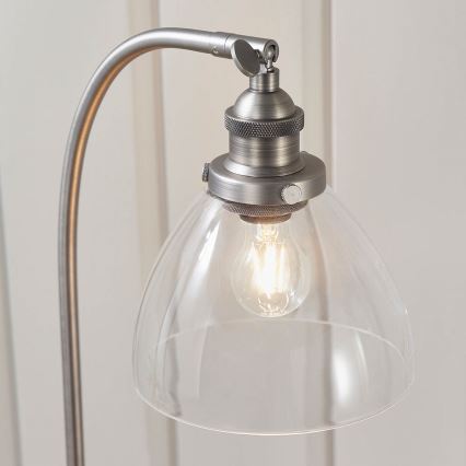 Endon 91740 - Namizna svetilka HANSEN 1xE14/40W/230V mat krom
