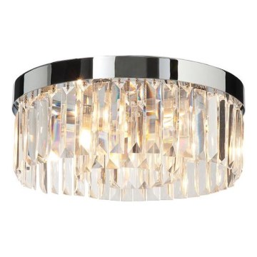 Endon 91811 - Kopalniška stropna svetilka SHIMMER 5xG9/18W/230V IP44 sijajni krom