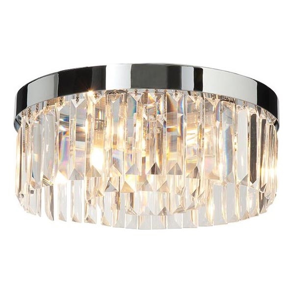 Endon 91811 - Kopalniška stropna svetilka SHIMMER 5xG9/18W/230V IP44 sijajni krom