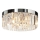 Endon 91811 - Kopalniška stropna svetilka SHIMMER 5xG9/18W/230V IP44 sijajni krom