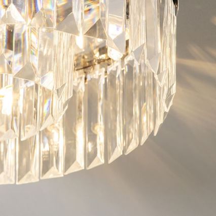 Endon 91811 - Kopalniška stropna svetilka SHIMMER 5xG9/18W/230V IP44 sijajni krom