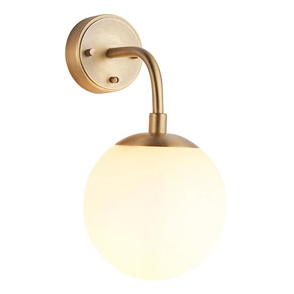 Endon 91892 - Stensko svetilo ONTARIO 1xE14/7W/230V medenina
