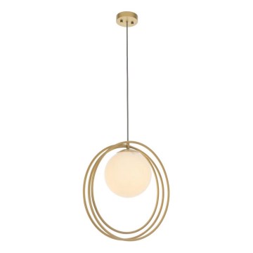 Endon 92488 - Lestenec na kablu EMILIO 1xE27/10W/230V zlata