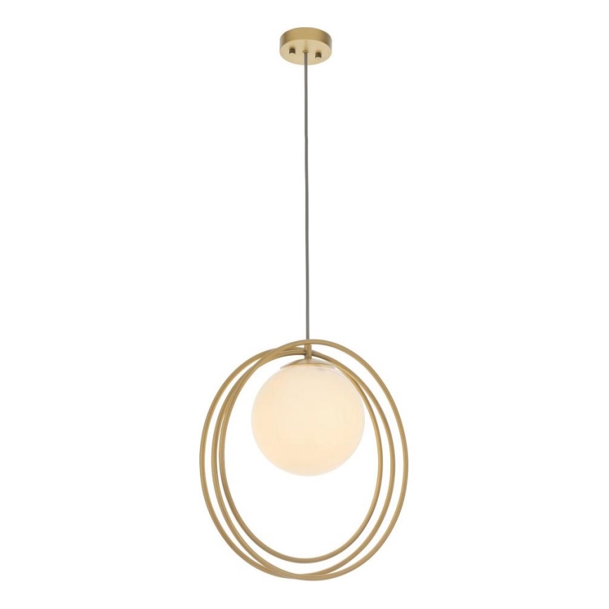 Endon 92488 - Lestenec na kablu EMILIO 1xE27/10W/230V zlata