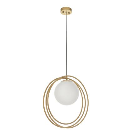 Endon 92488 - Lestenec na kablu EMILIO 1xE27/10W/230V zlata
